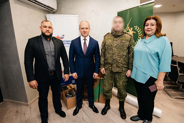 Встретились с нашим Героем, защитником, участником СВО