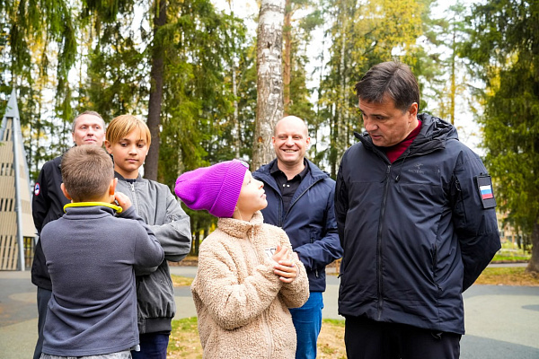 В Красноармейске после благоустройства открыли лесопарк «Банный лес»