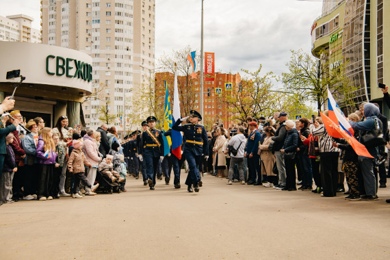 Поздравление ветерана ВОВ Карпича Б.А