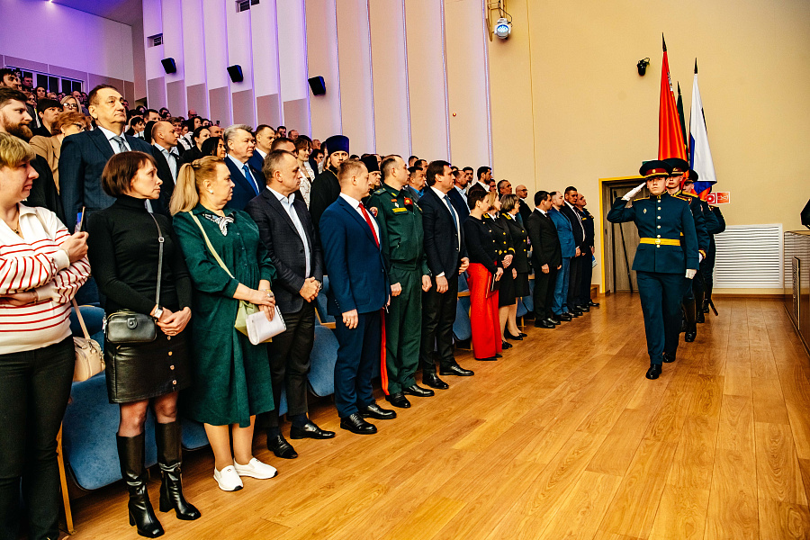 Вступление в должность избранного главы г. о Пушкинский, Красноцветова Максима Валерьевича